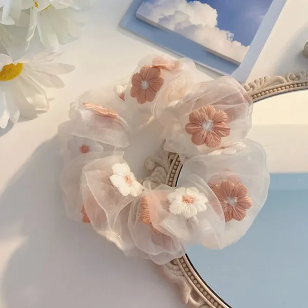 Oversized Lace Scrunchie - Image 13