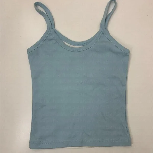 London Embroidered Flag Crop Tank Top - Image 2