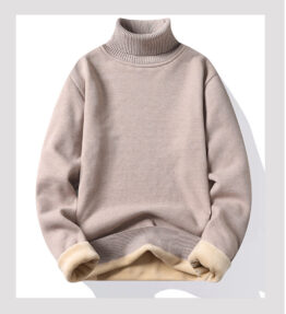 Turtleneck Pullover Warm Sweater
