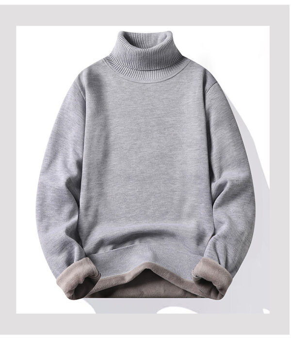 Turtleneck Pullover Warm Sweater - Image 7