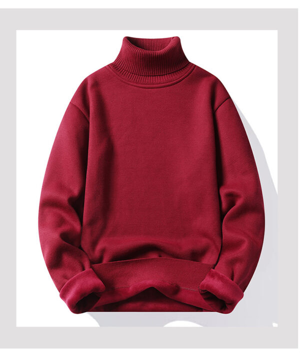 Turtleneck Pullover Warm Sweater - Image 8