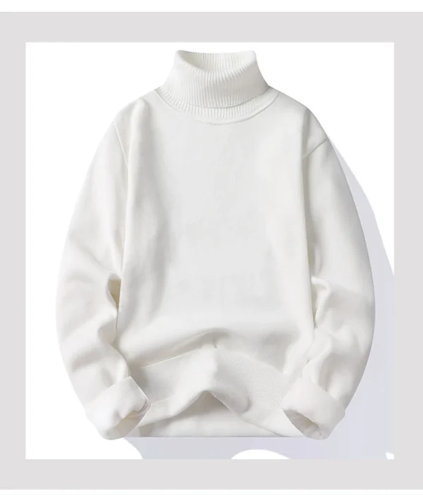 Turtleneck Pullover Warm Sweater - Image 2