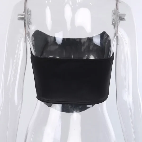 Stretch Strapless Corset Top - Image 13
