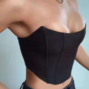 Stretch Strapless Corset Top