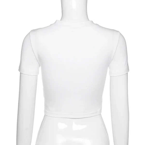 Cosmic Rhinestone Crop Top Short Sleeve - Image 6
