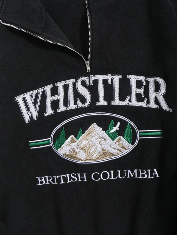 Whistler Embroidered Quarter Zip - Image 3