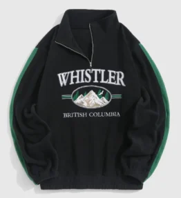 Whistler Embroidered Quarter Zip